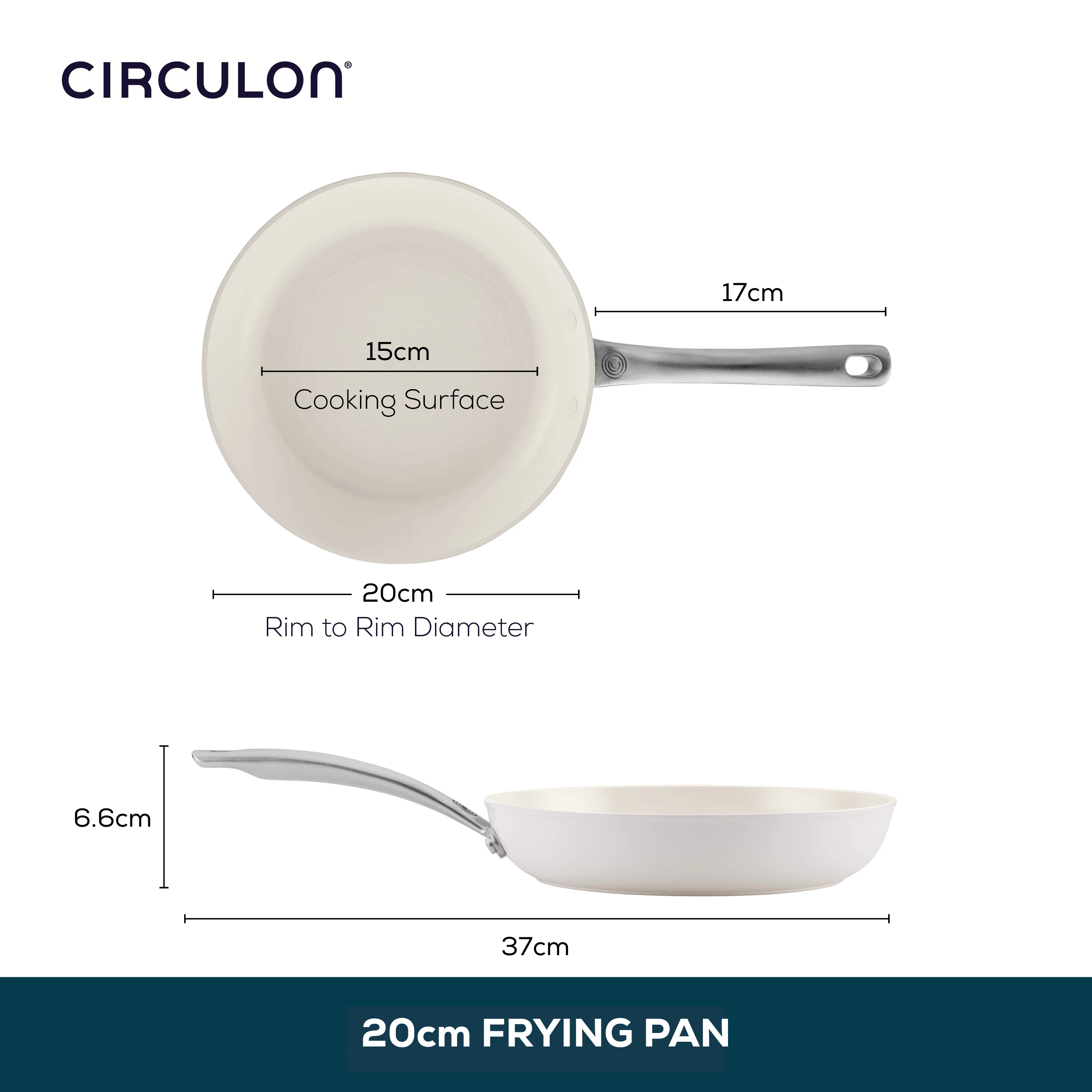 Halo LaserDefense™ Non-Stick Ceramic Frying Pan Set - 3 Piece - Image 12