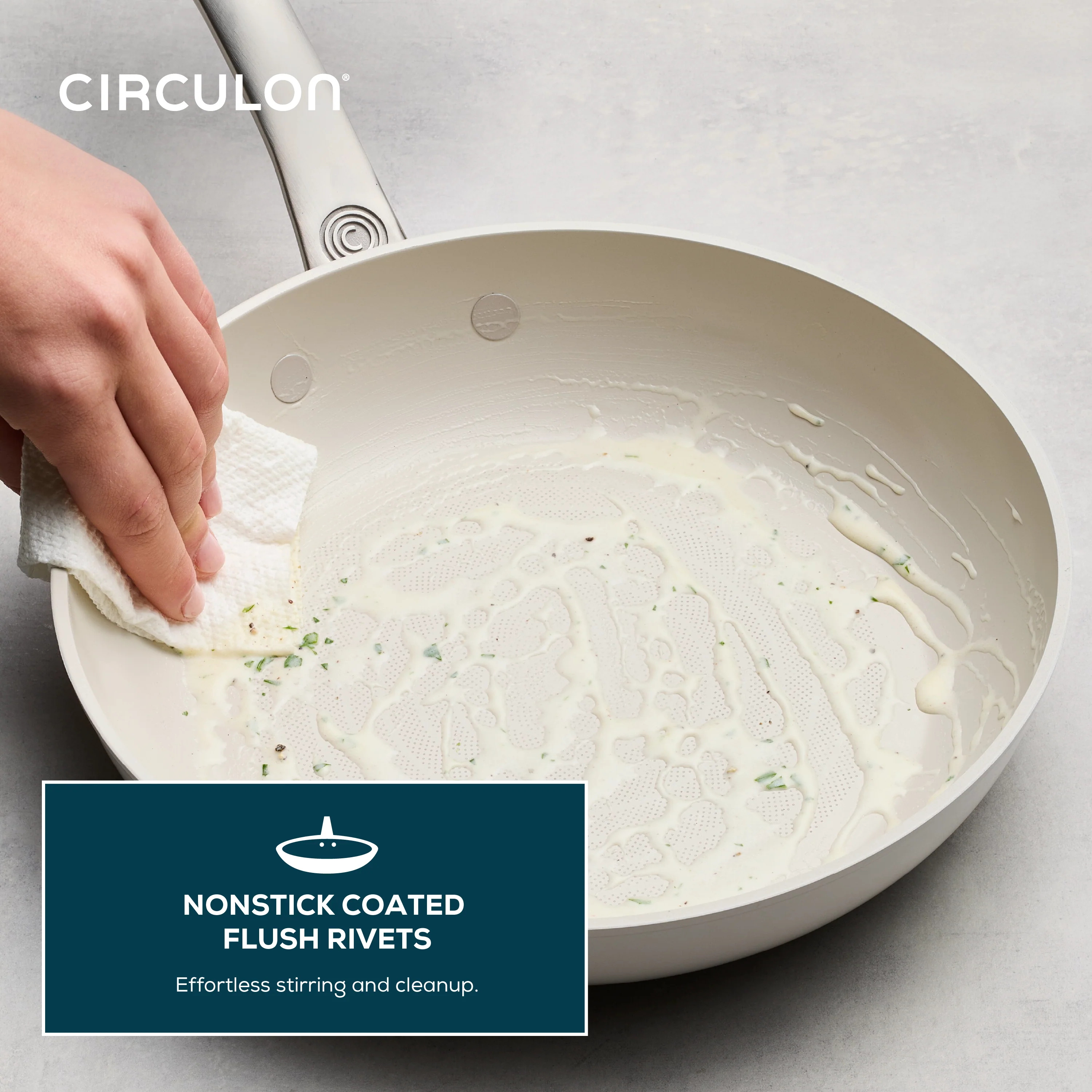 Halo LaserDefense™ Non-Stick Ceramic Frying Pan Set - 3 Piece - Image 8