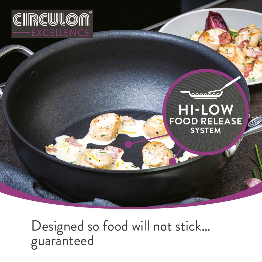 Excellence Non Stick Frying Pan Set - 26cm & 30cm - Image 3