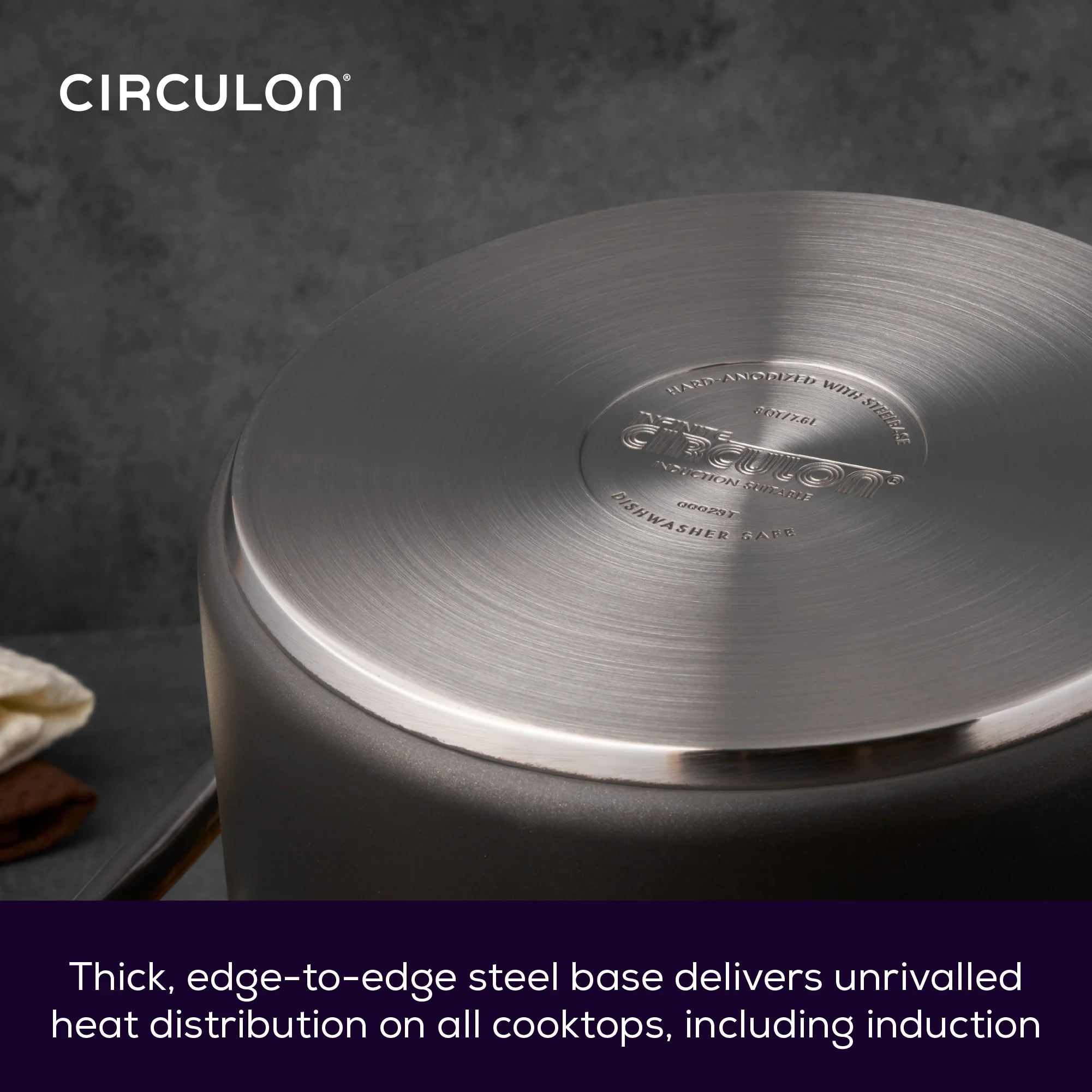 Infinite Non-Stick Induction Saucepan & Skillet Set - 4 Pieces - Image 4