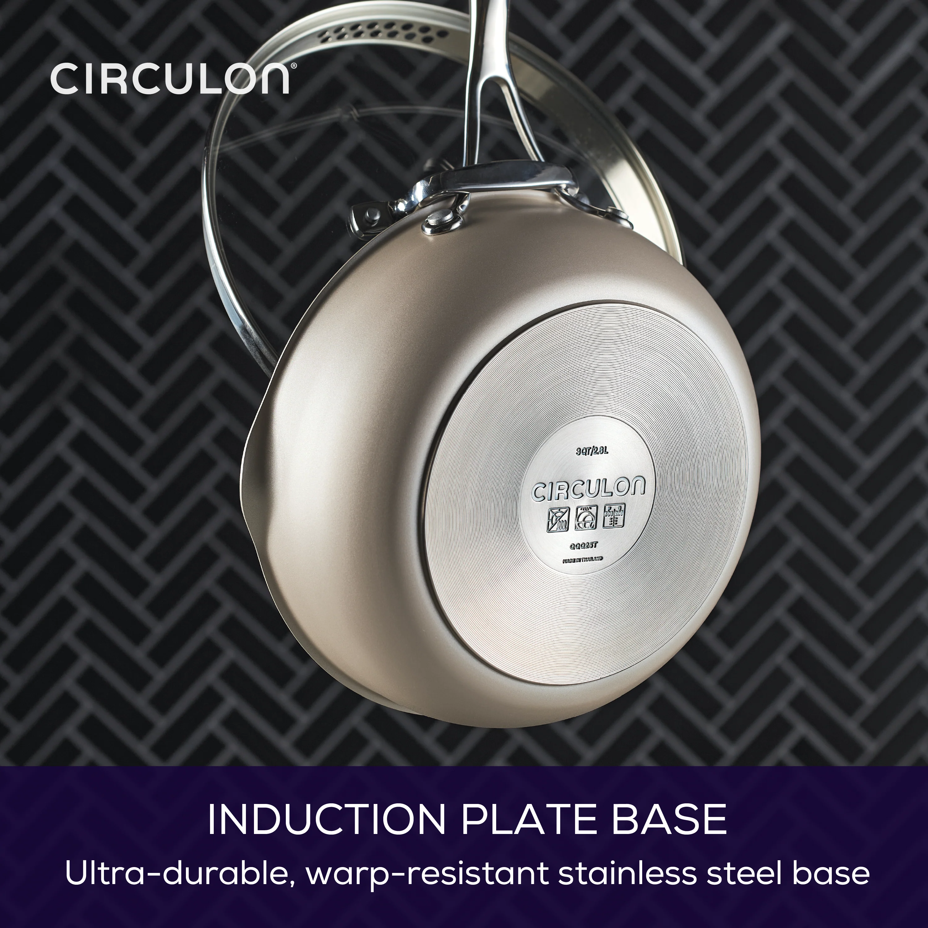 Infinity Pan with ScratchDefense Extreme Non-Stick - 24cm/2.8L - Image 5