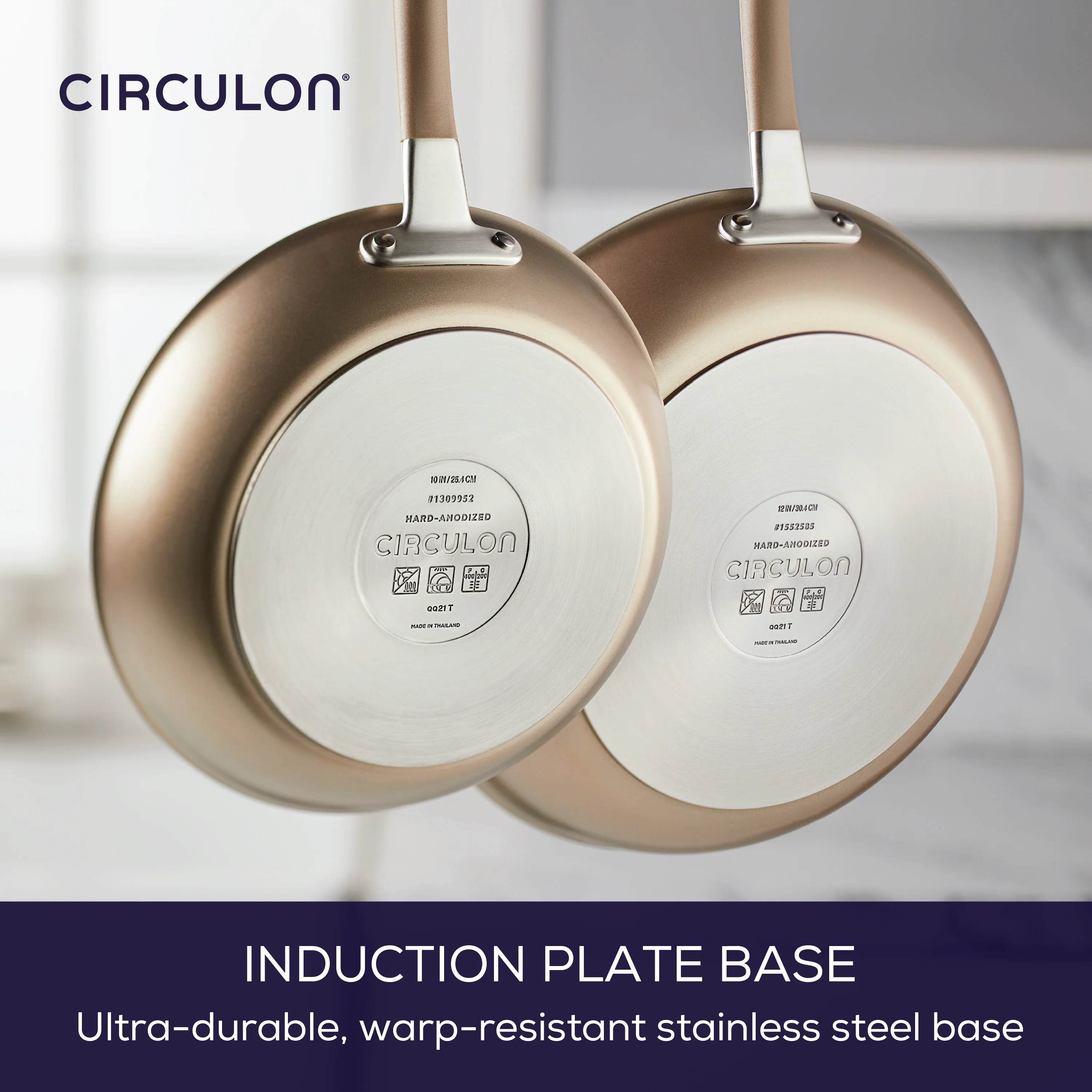 Premier Professional Non-Stick Induction Saucepan, Sauté Pan & Skillet Set - 6 Pieces - Image 5