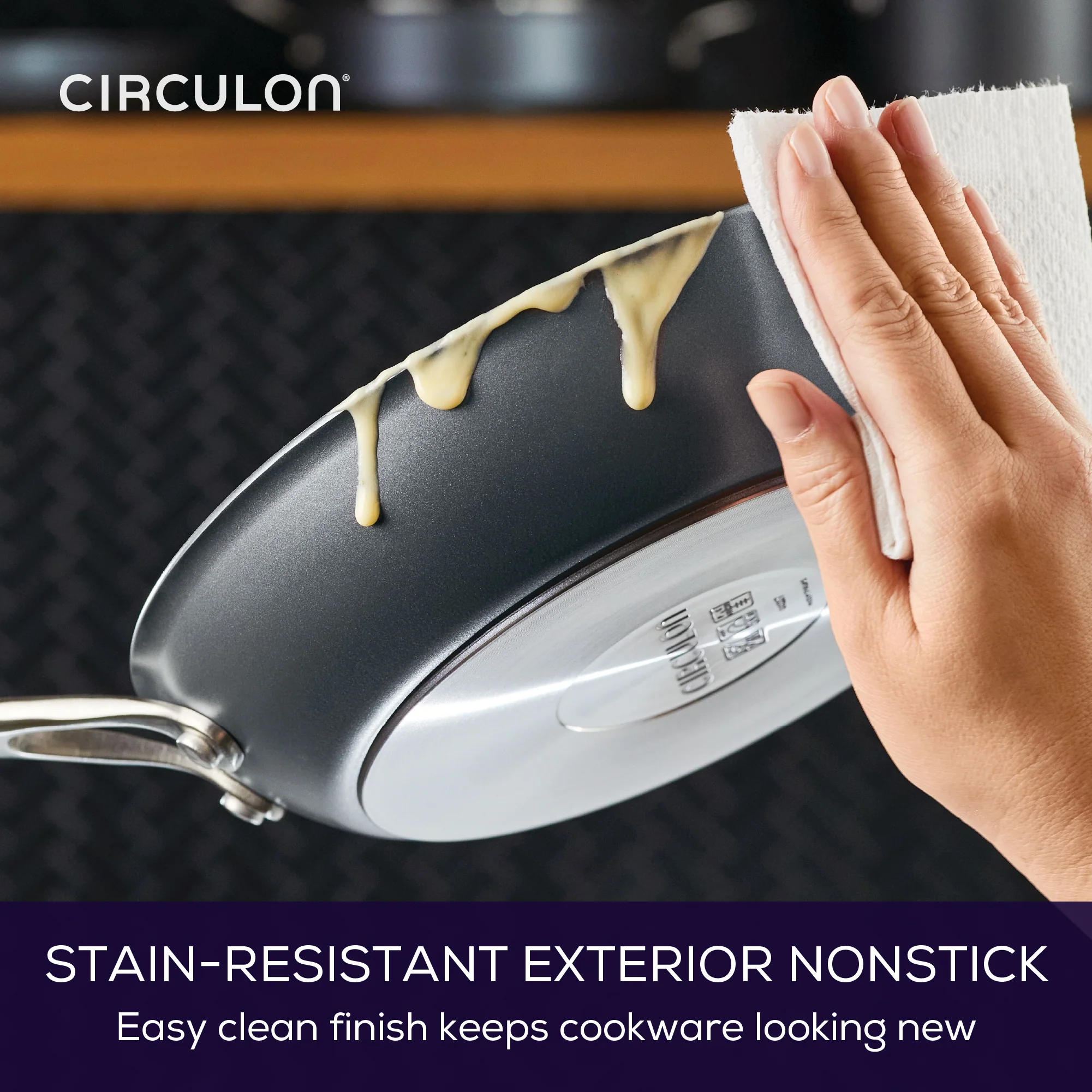 ScratchDefense Extreme Non-Stick Induction Frying Pan Twin Set - Small & Medium - Image 8