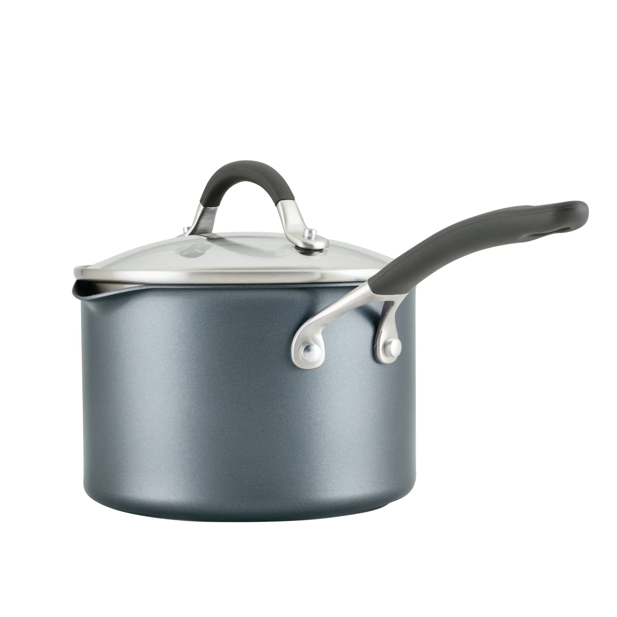 ScratchDefense Extreme Non-Stick Straining Saucepan & Lid - 2 Sizes - Image 16