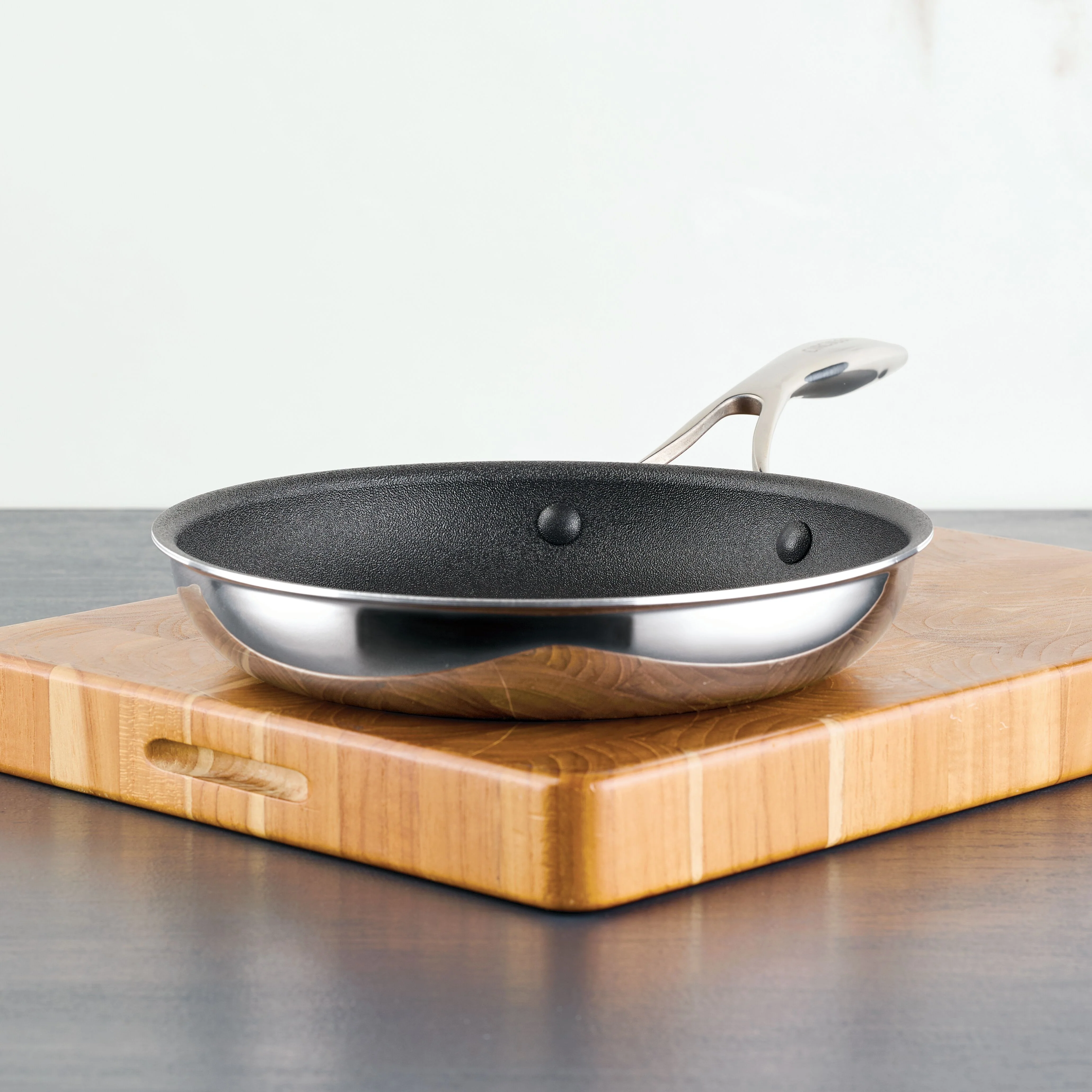 ScratchDefense Multi-Layer Stainless Steel Extreme Non-Stick Induction Frying Twin Set - Small & Medium - Image 15