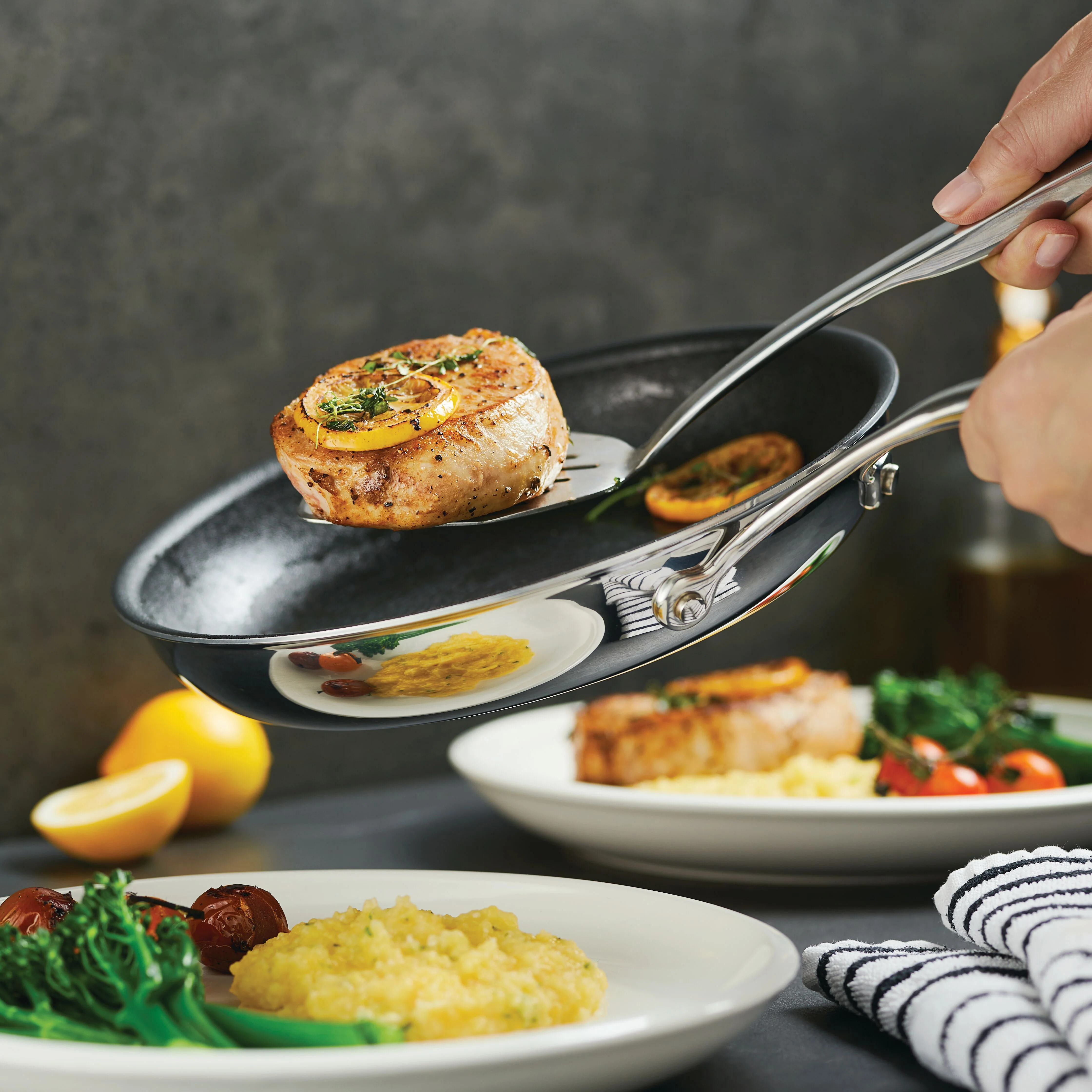 ScratchDefense Multi-Layer Stainless Steel Extreme Non-Stick Induction Frying Pan - 2 Sizes - Image 15