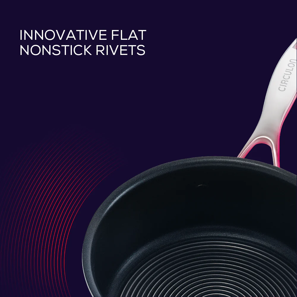 SteelShield™ Polished Stainless Steel Hybrid Non-Stick Saucepan & Lid - 3 Sizes - Image 10