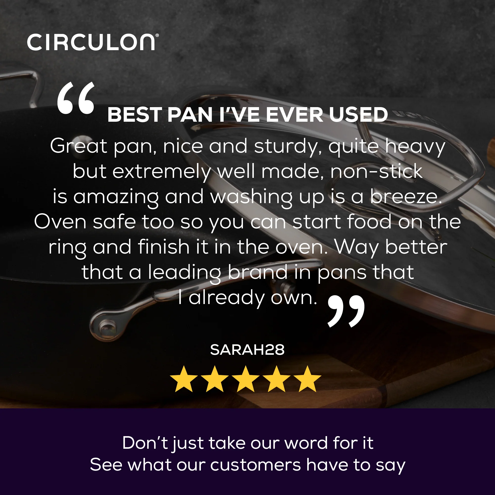 Style Non-Stick Induction Frying Pan & Casserole Pan Set - 3 Pieces - Image 8