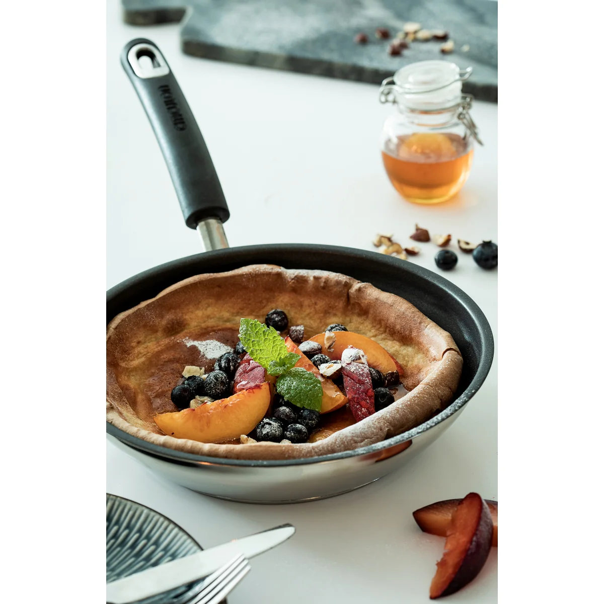 Total Stainless Steel Non-Stick Induction Frying Pan - 25cm - Image 11